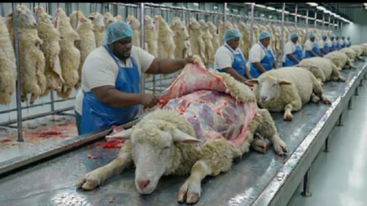 Secrets of a Modern Sheep Factory Revealed! 🏭 (Incredible Tech)
