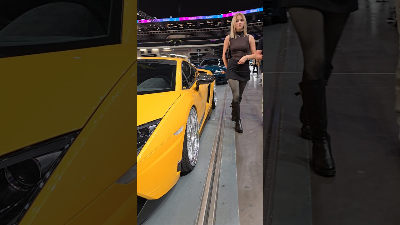 She totally ignored the lp-560 on BBS wheels😜#gallardo #lamborghini #bbswheels #shorts