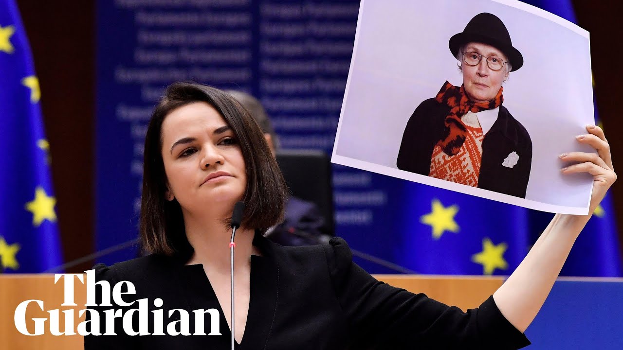 Belarus wins EU&rsquo;s Sakharov prize: 'They march for freedom'