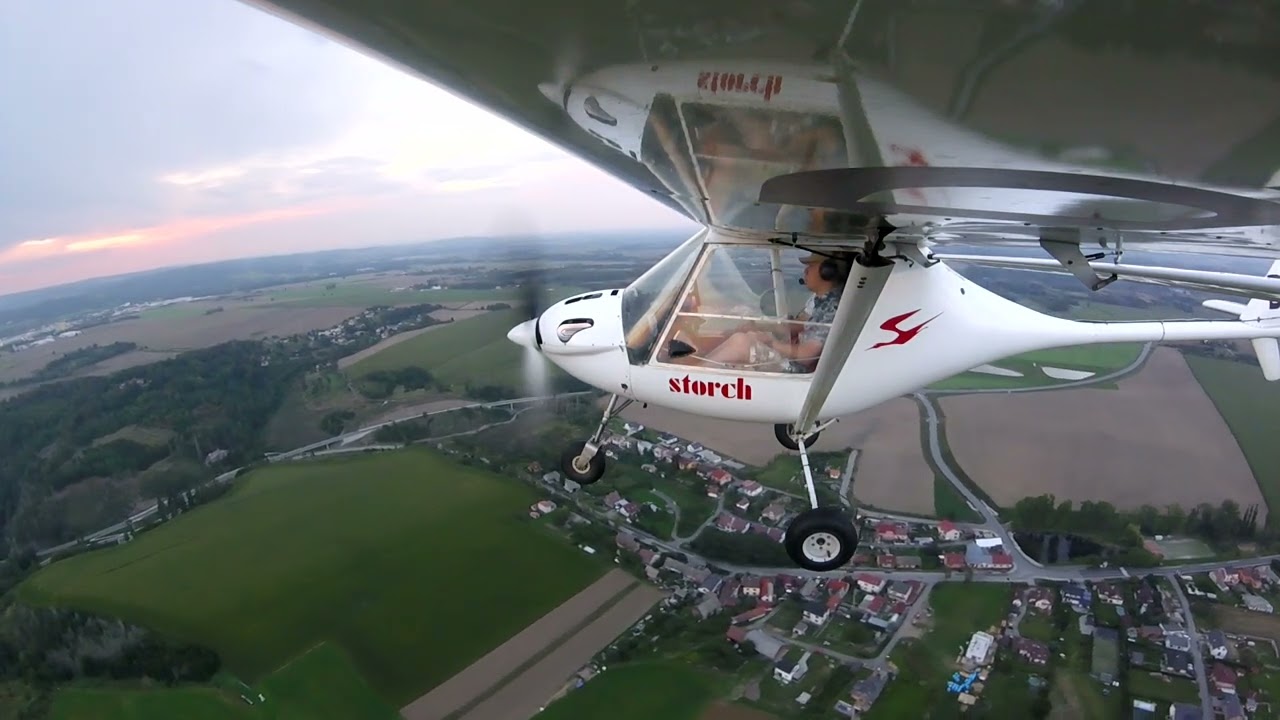 FlySynthesis Storch Rotax 503 - short circuits and emergency landings
