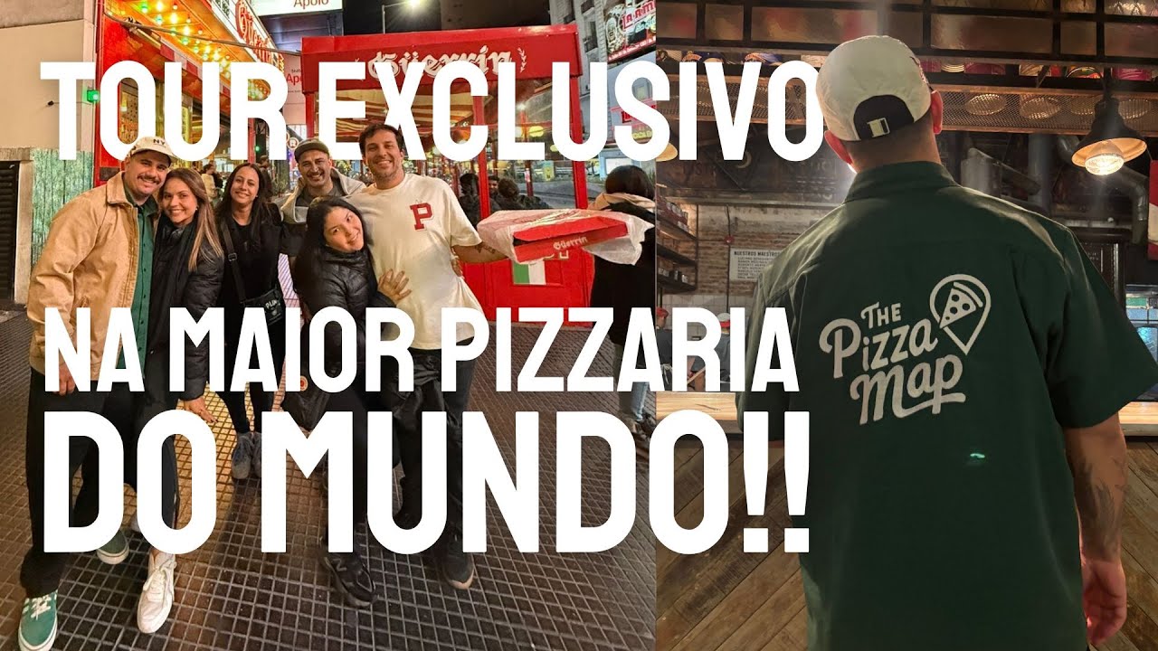 PRIMEIRO EPISÓDIO DA PIZZA TRIP ARGENTINA 🇦🇷