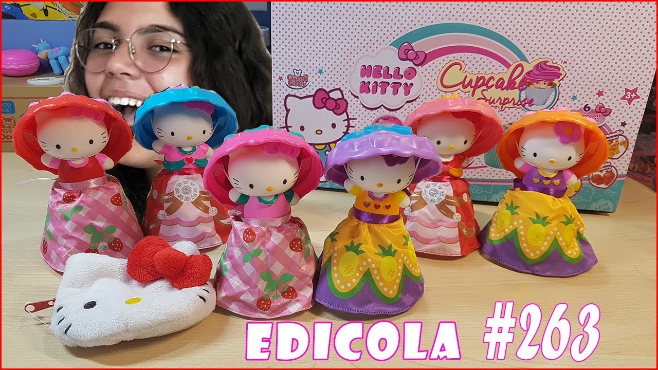 EDICOLA: Unboxing HELLO KITTY CupCake SURPRISE (by Giulia Guerra)