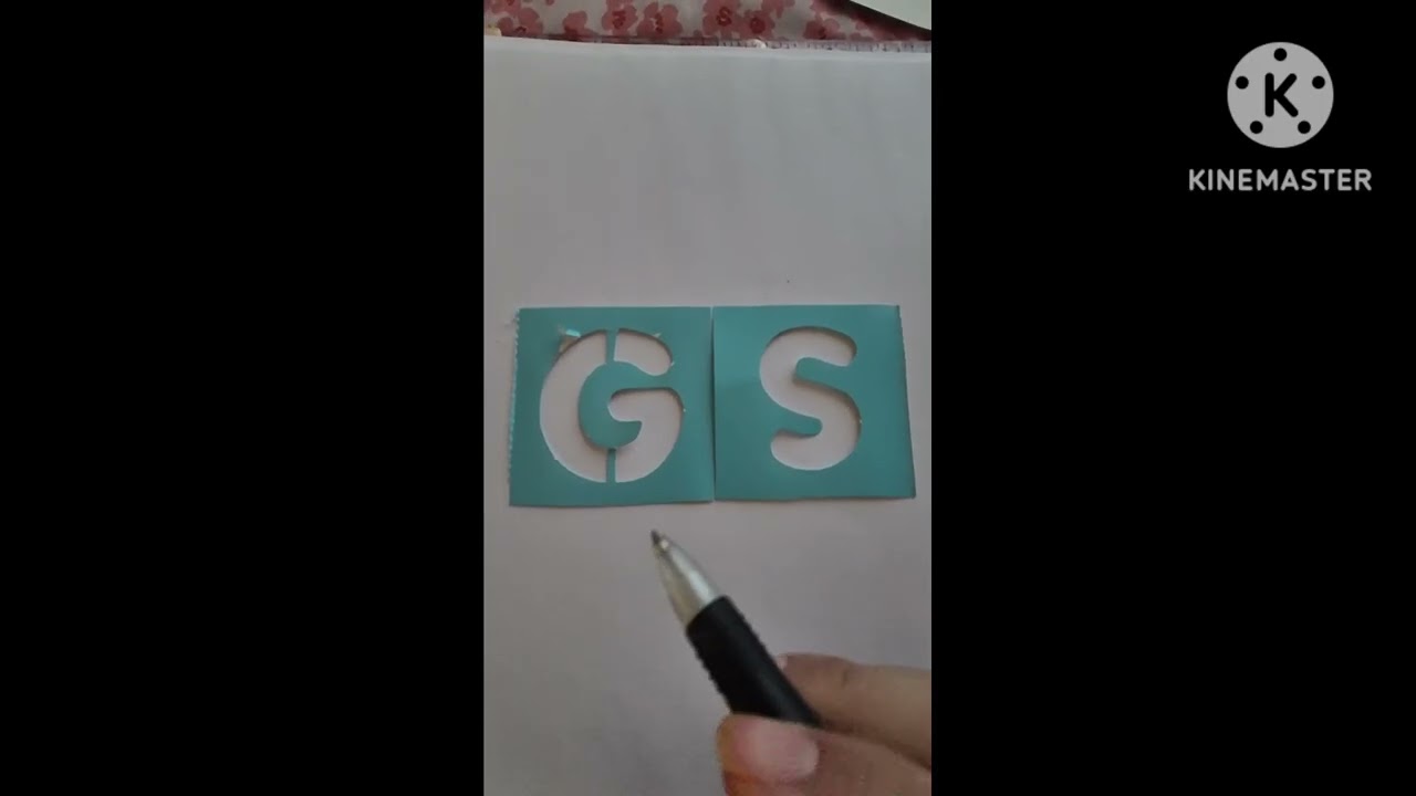 My first girl scouts DIY lesson - how to use stencils to make girl scouts patches 