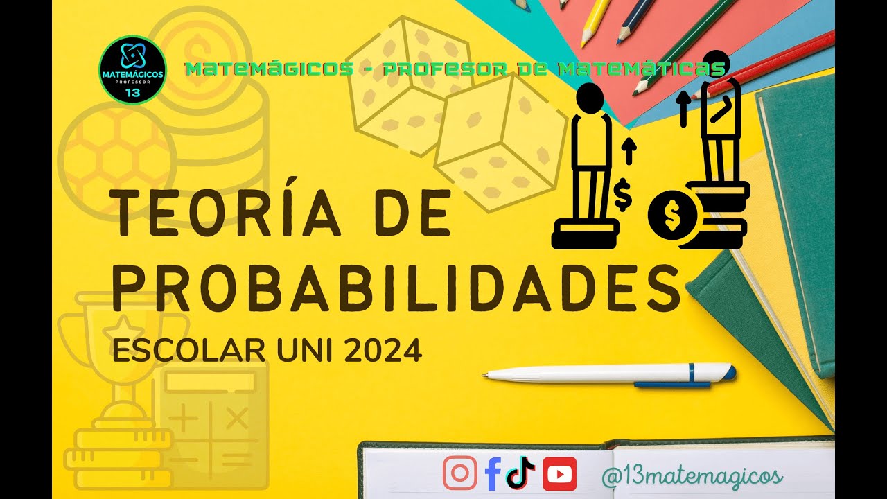 📊 Aritmética | Cómo Resolver Problemas de Probabilidades Clase Completa Nivel Escolar UNI 🚀