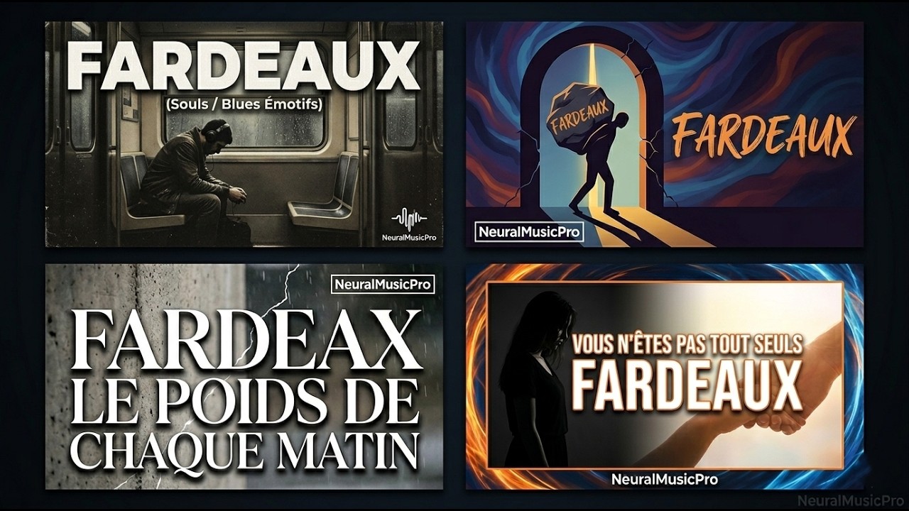 Fardeau (Dark Blues Noir) - NeuralMusicPro