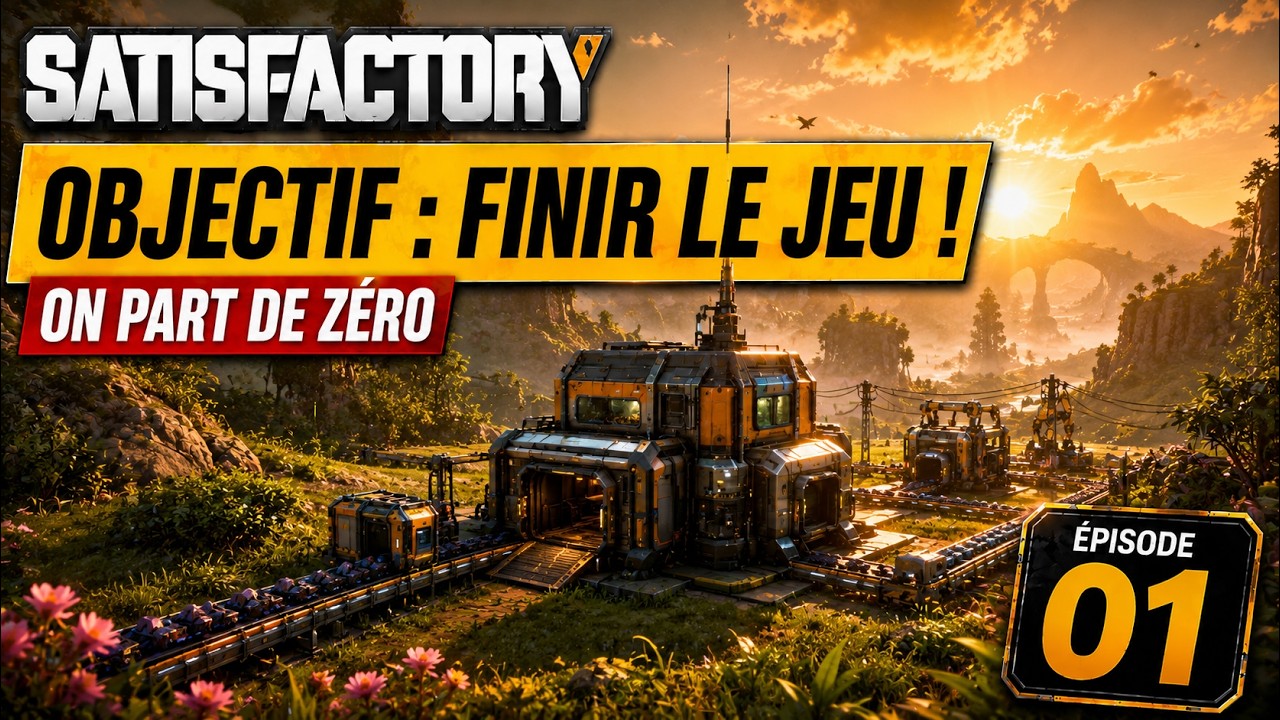 SATISFACTORY : Cette fois je vais AU BOUT (Nouvelle série 2026)