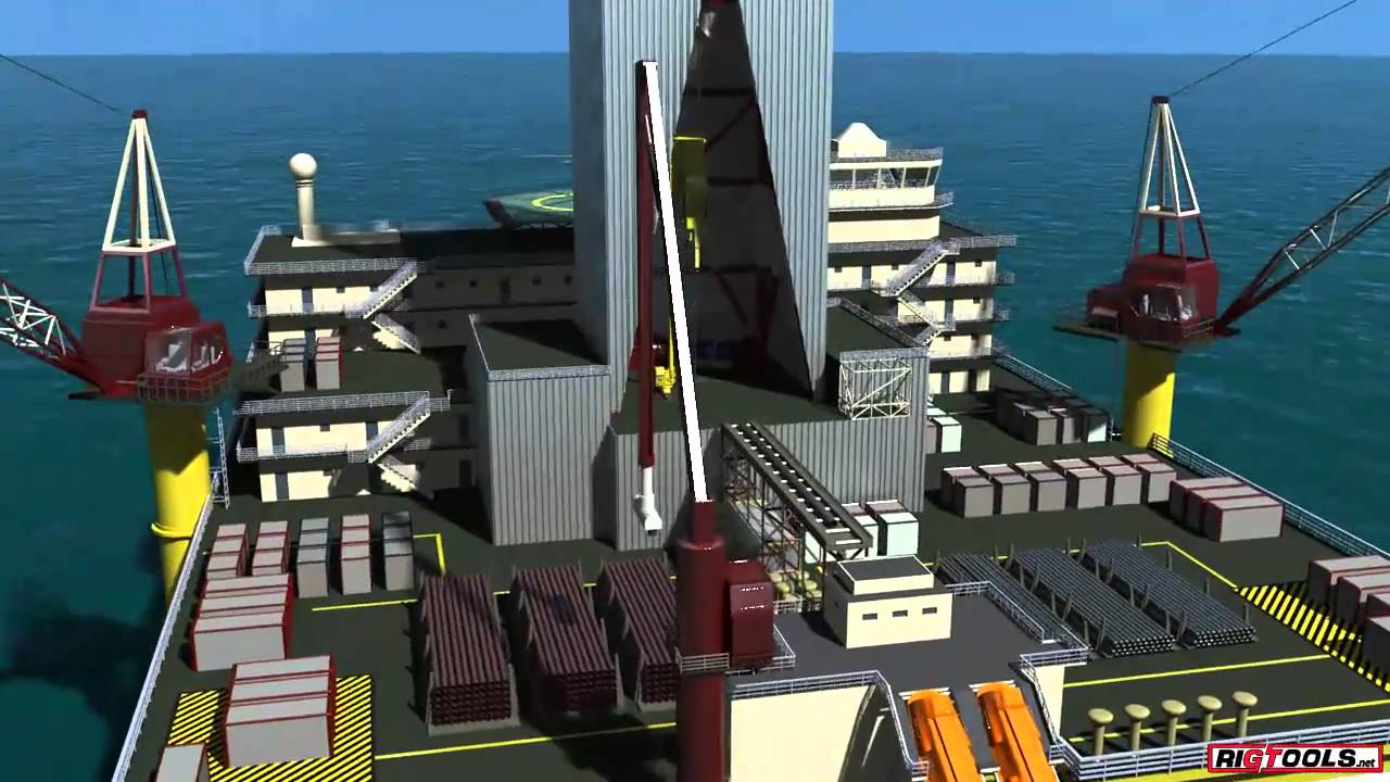 Oil Rig Animation
