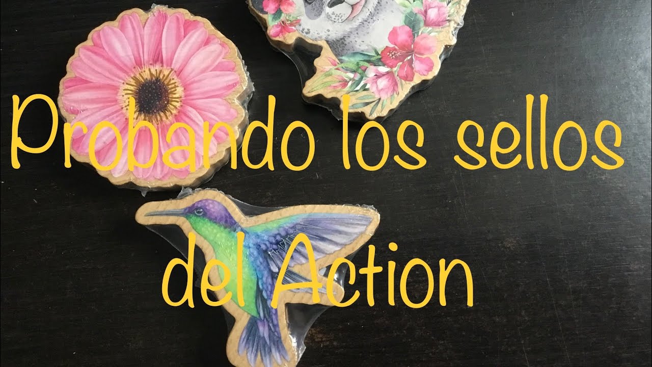 Probando los sellos de silicona