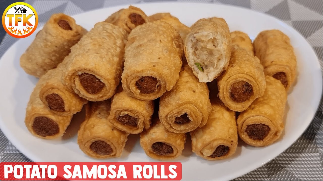 POTATO ROLL SAMOSA | ALOO SAMOSA | EASY POTATO SNACKS | PERFECT SAMOSA RECIPE | Iftar Recipe s