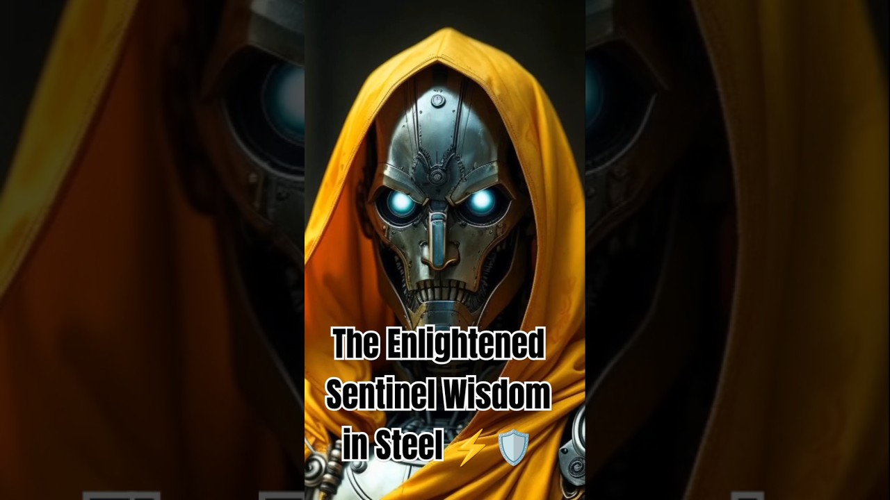 The Enlightened Sentinel: Wisdom in Steel ⚡🛡️