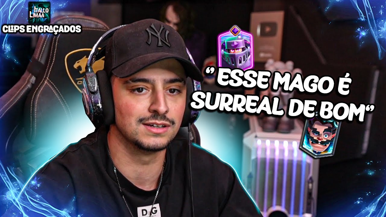 CORINGA TESTOU O MAGO ELETRICO LENDARIO E FICOU SURPRESO COM ESSE NOVO DECK - MELHORES MOMENTOS