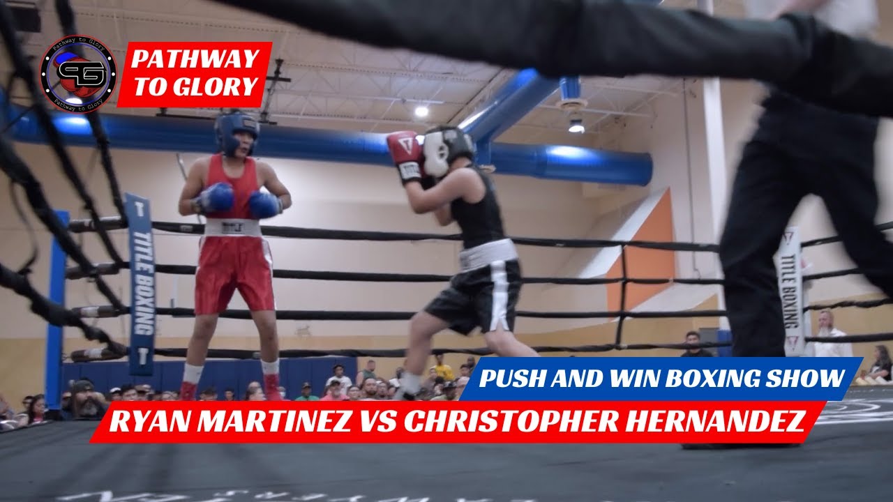 Ryan Martinez vs Christopher Hernandez Push and Win Boxing Show #boxing #fight #sports