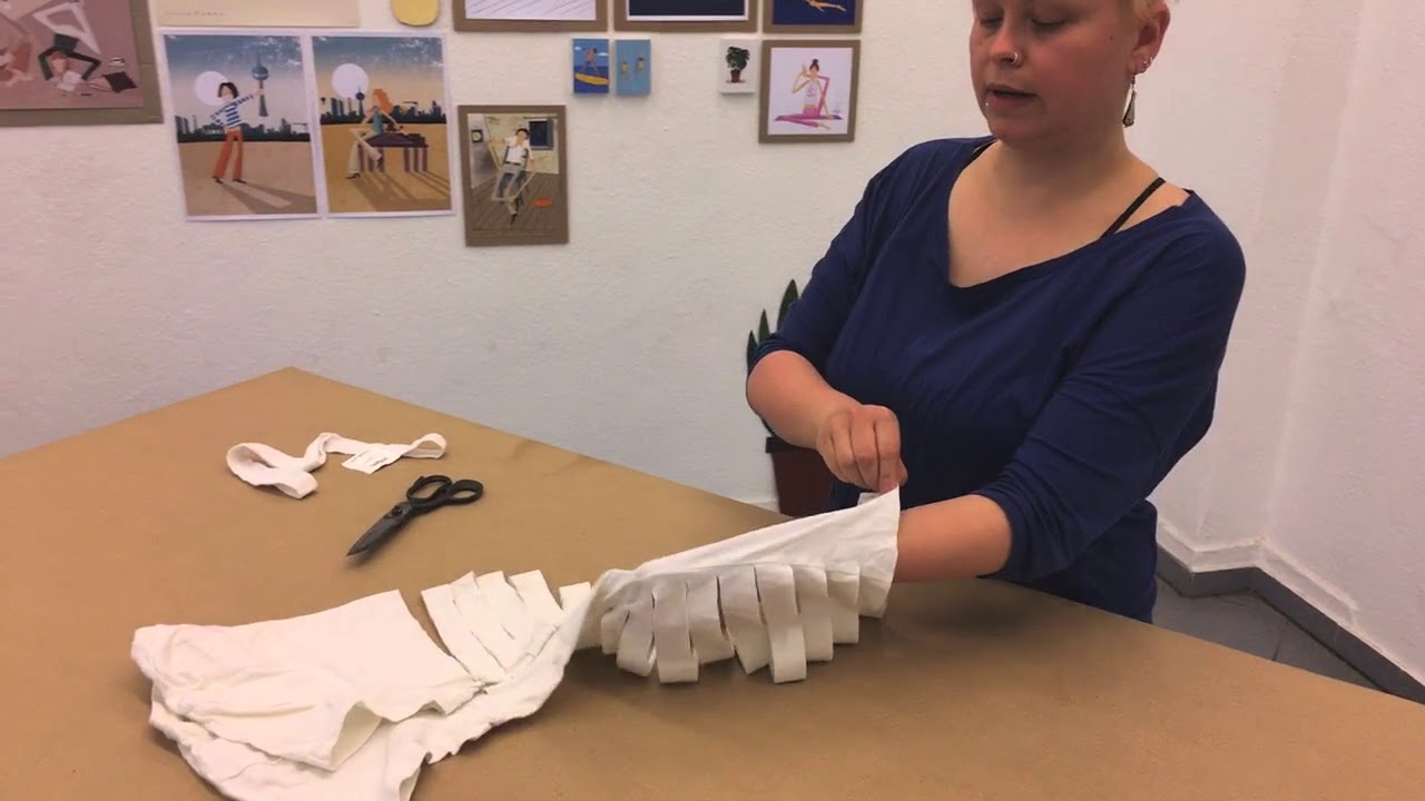 Transition KungerKiez: T Shirt Garn herstellen