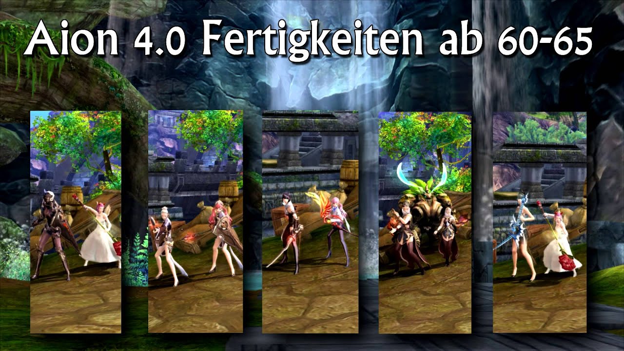 [BrennwertLP] Aion 4.0 - Alle Skill&acute;s / Fertigkeiten ab lvl 60+ [German HD]