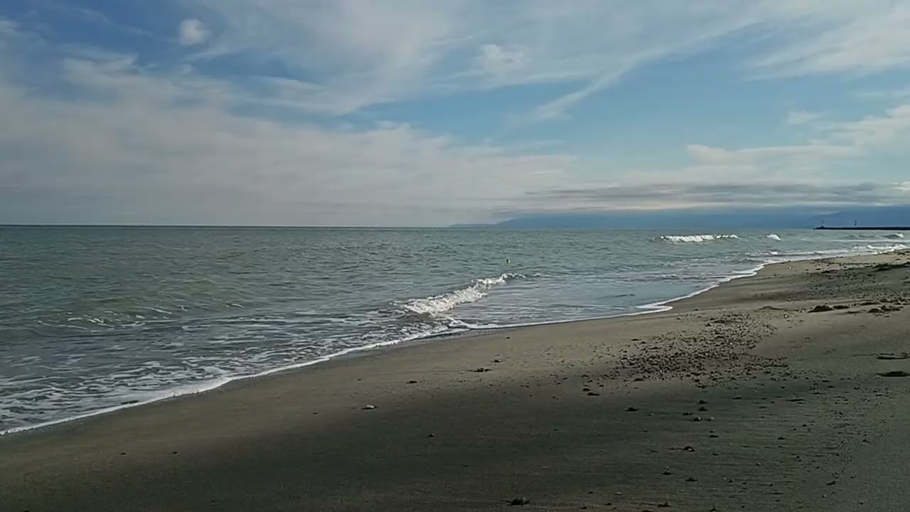 Aegean Sea in Winter | Paralia Katerini, Greece