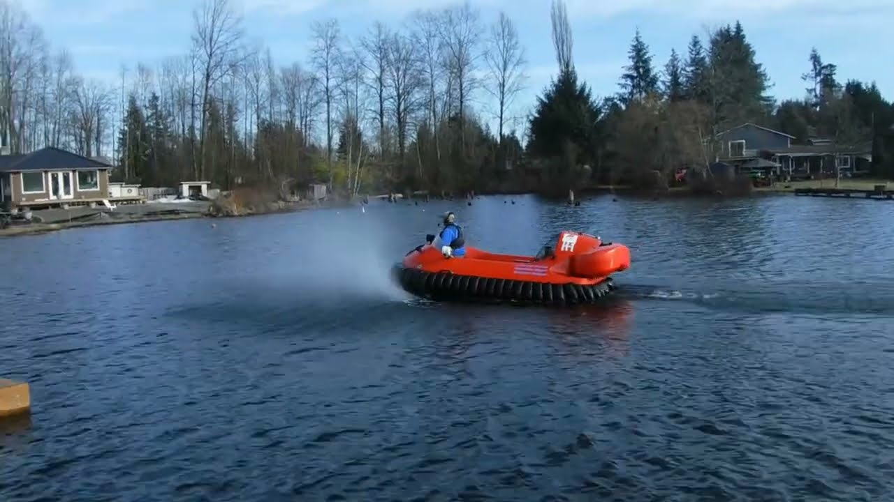 My Neoteric Hovercraft on Lake Stevens