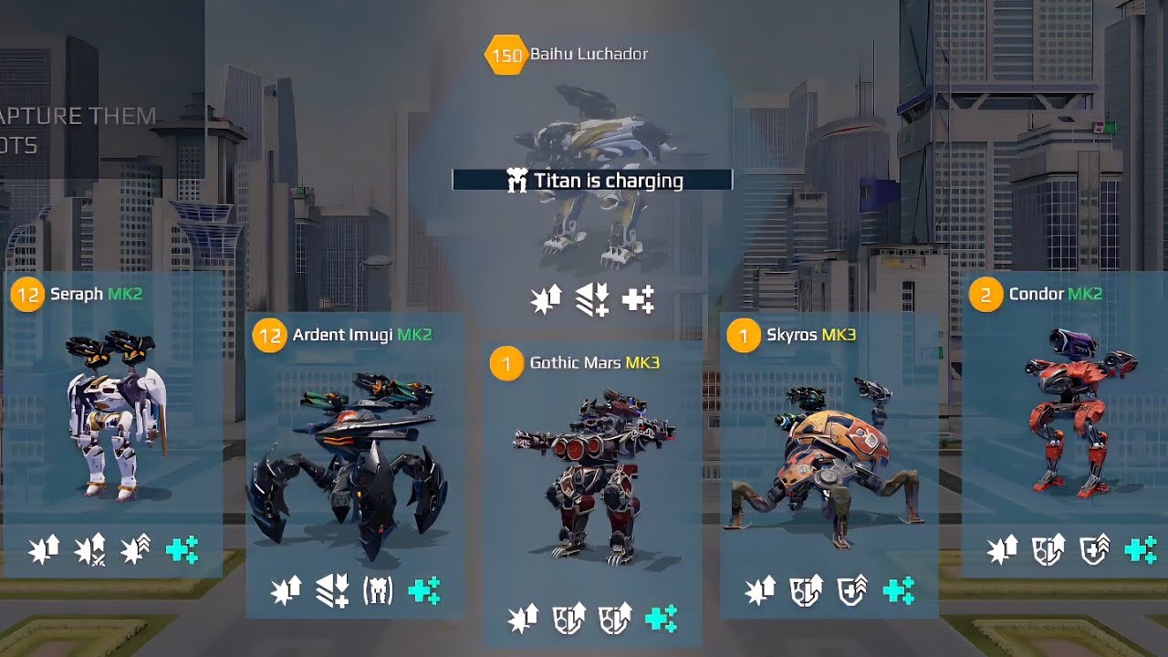 WR| Old bots & a condor battle 2025💀 | War Robots Gameplay
