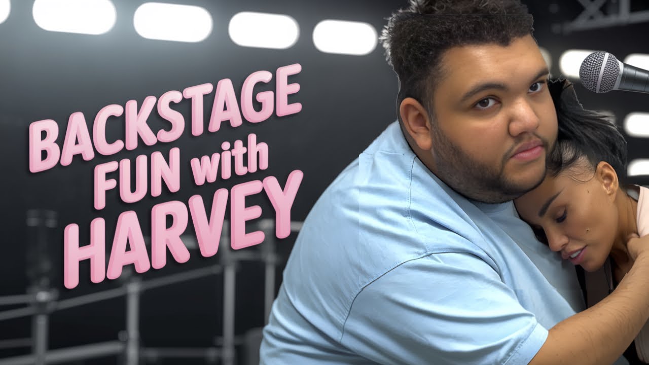 Katie Price: I CAN'T STOP LAUGHING with Sweet and Funny Harvey Backstage!