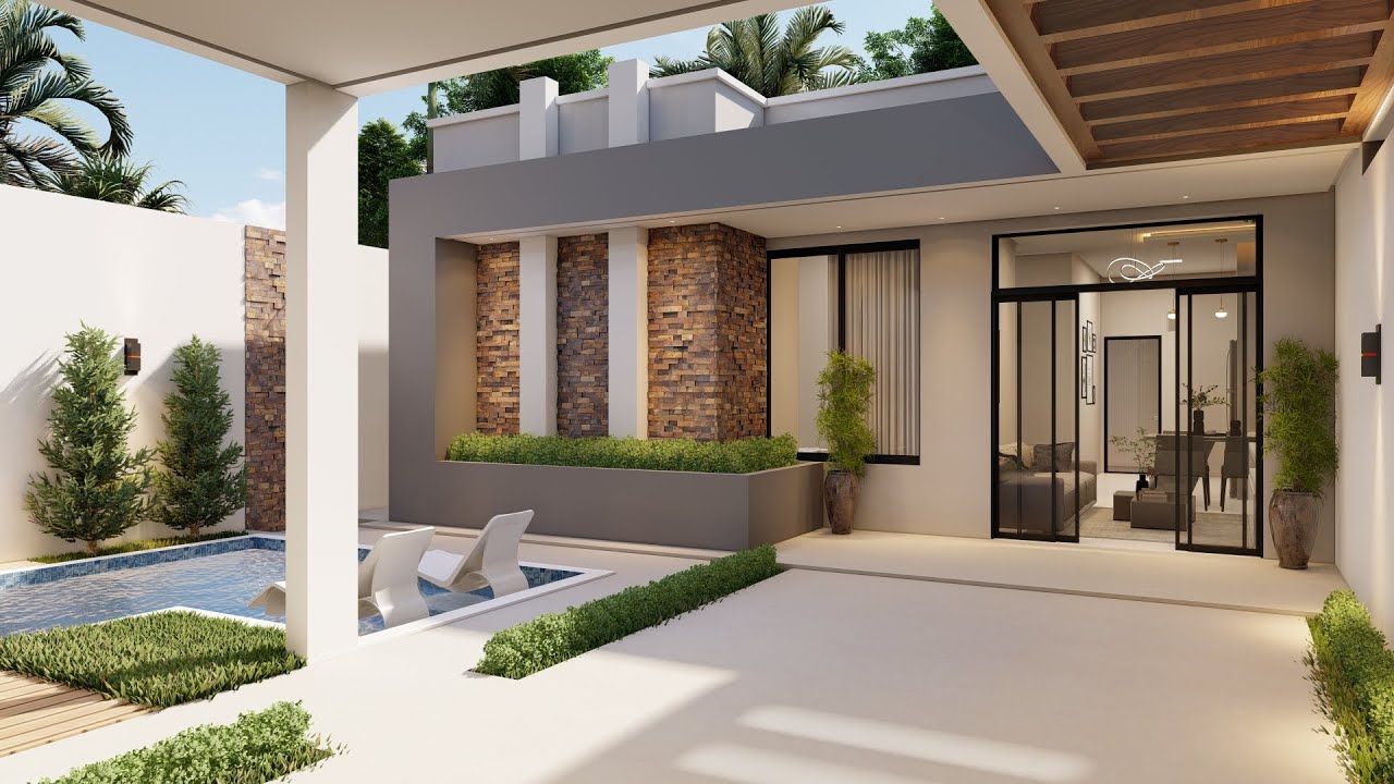 N&atilde;o Construa Antes de Ver esse Modelo, Casa Pequena em Terreno 9x20 metros