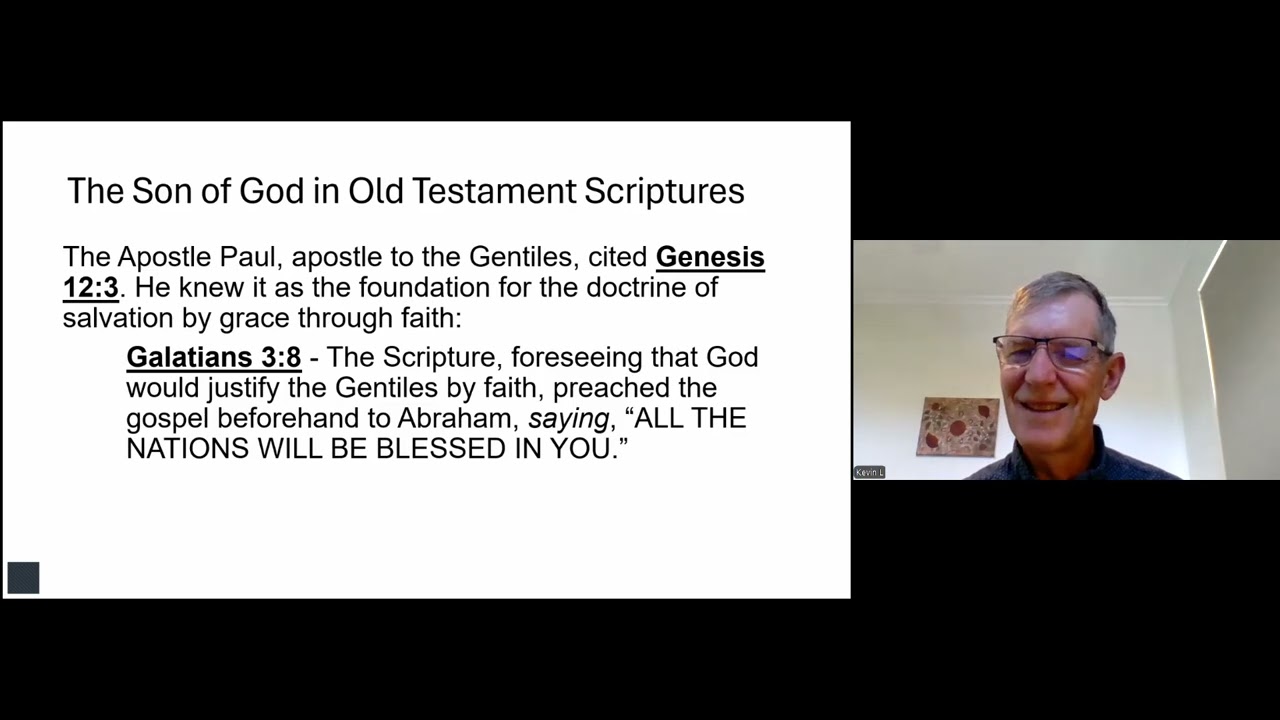 Trinity Series Part 2 God the Son Kevin Lieschke 18th Jan 2026
