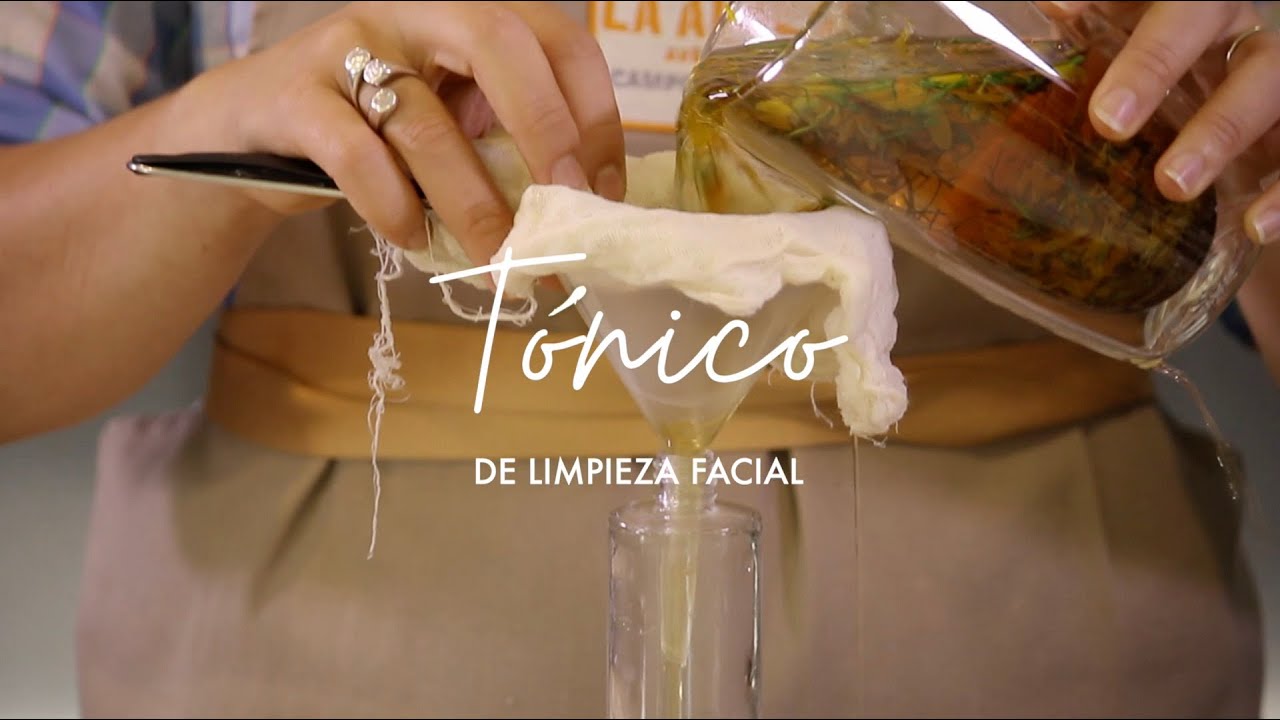 TÓNICO FACIAL Aclarante con Manzanilla - Plantas medicinales - Cómo preparar en casa