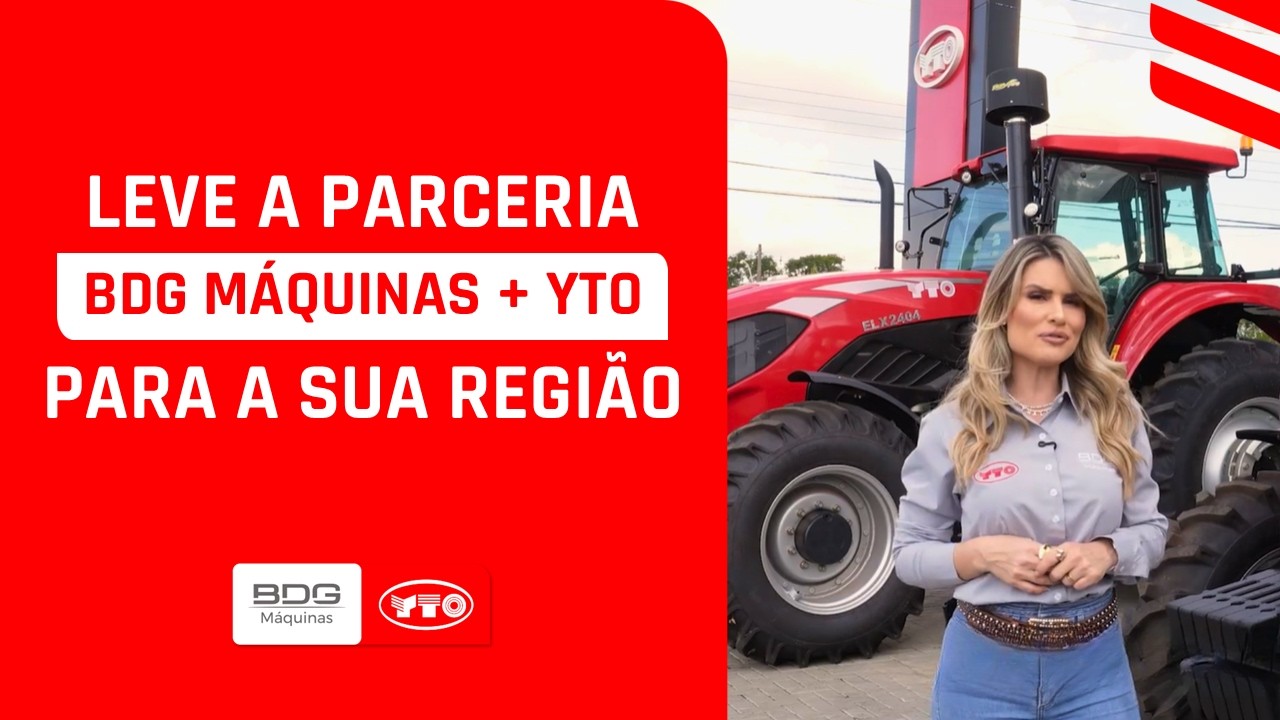 Expanda seu portfólio agrícola com os tratores YTO no Brasil