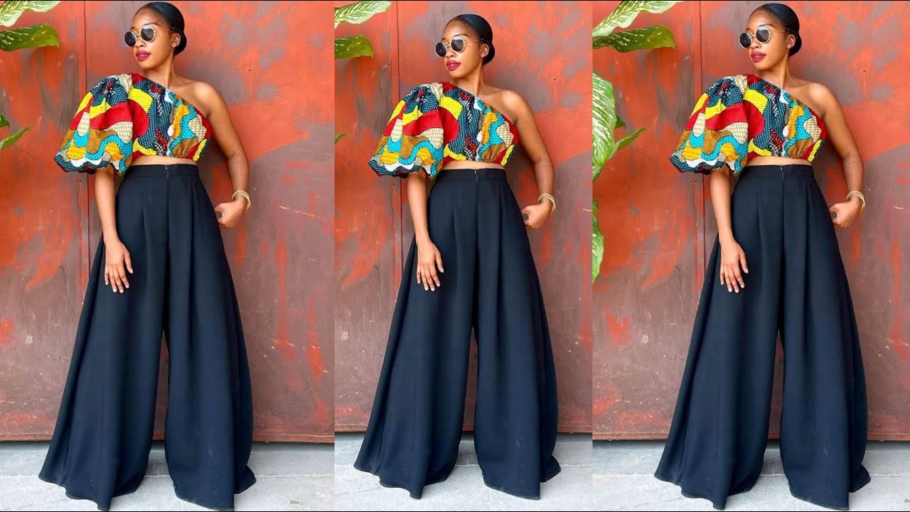 How To Cut And Sew a Pleated Palazzo Pants ( very easy and detailed tutorial).