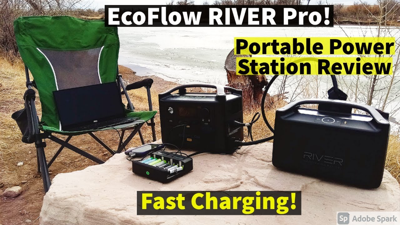 EcoFlow RIVER Pro Portable Power Station  - Fast Charging For Power Outages!