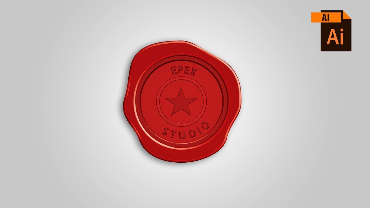 Creating Wax Seal in Adobe Illustrator