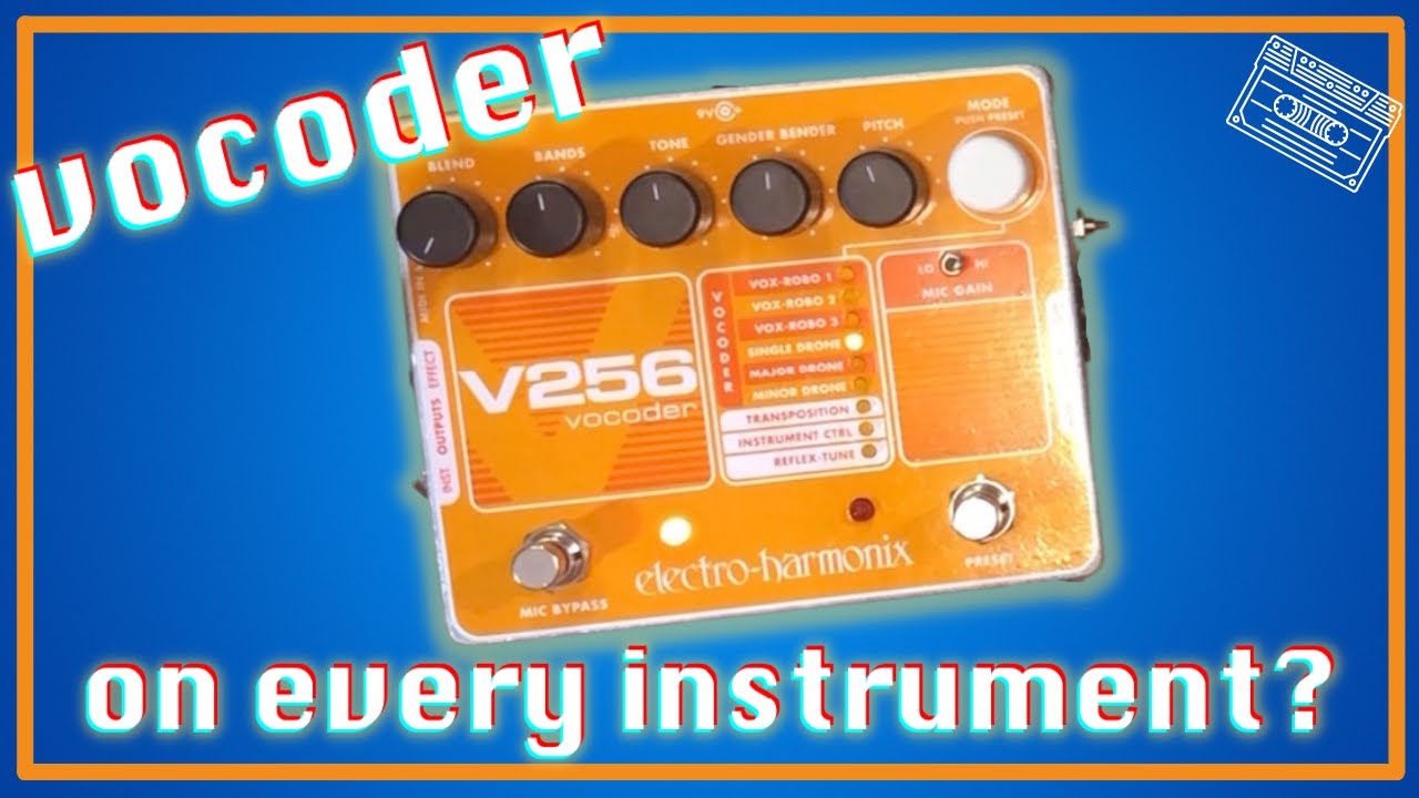 Что такое вокодер? | Electro Harmonix V256 на каждом инструменте