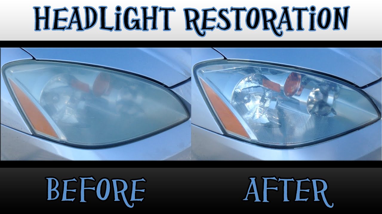 Headlight Restoration Using Toothpaste ?