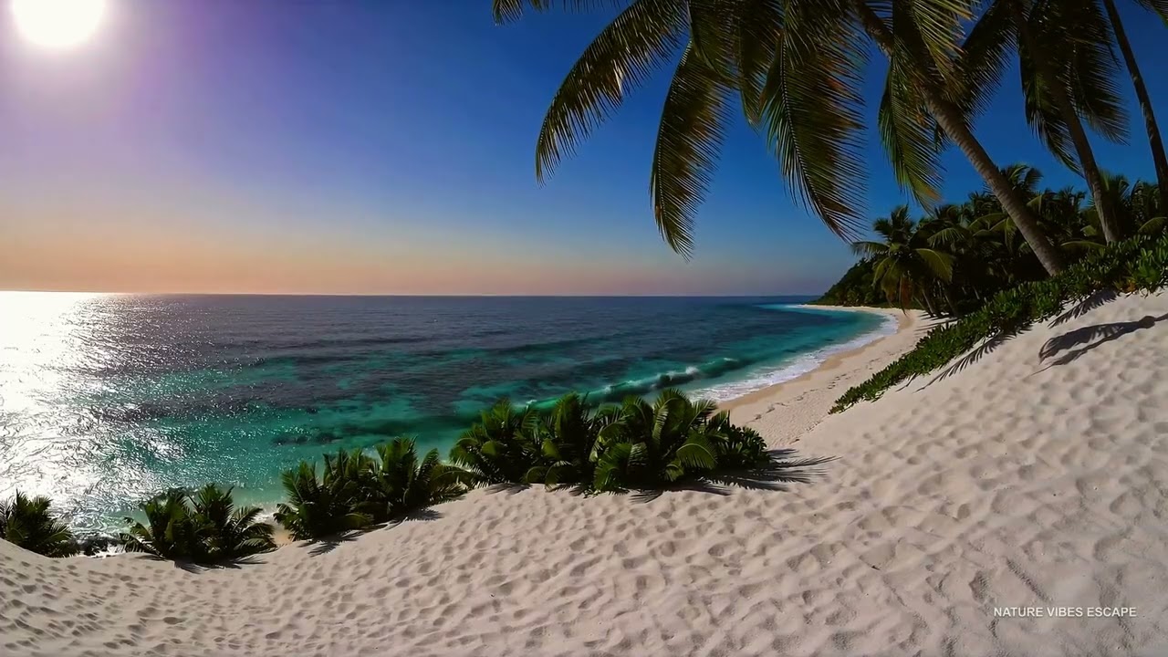 🎯 FOCUS | Boracay Beach Philippines Vibe Ocean Sounds | Deep Sleep, Calm & Healing | 4K 12H 🌊