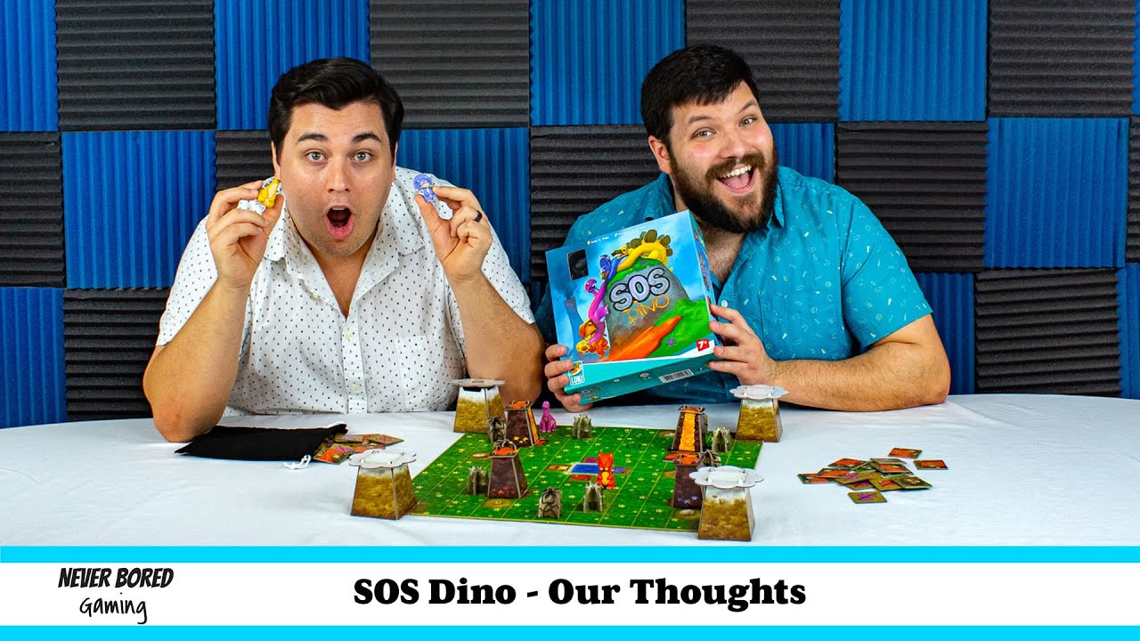 SOS Dino - Our Thoughts (Board Game Review)