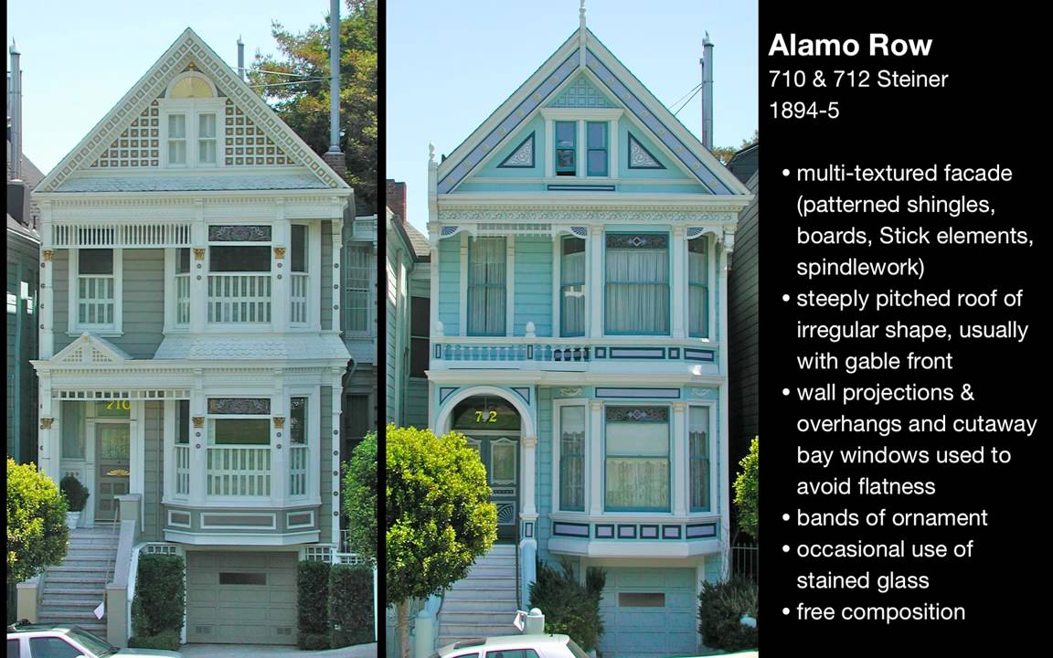 When and Why Styles Changed: Victorian & Edwardian Residential Architecture in San Francisco