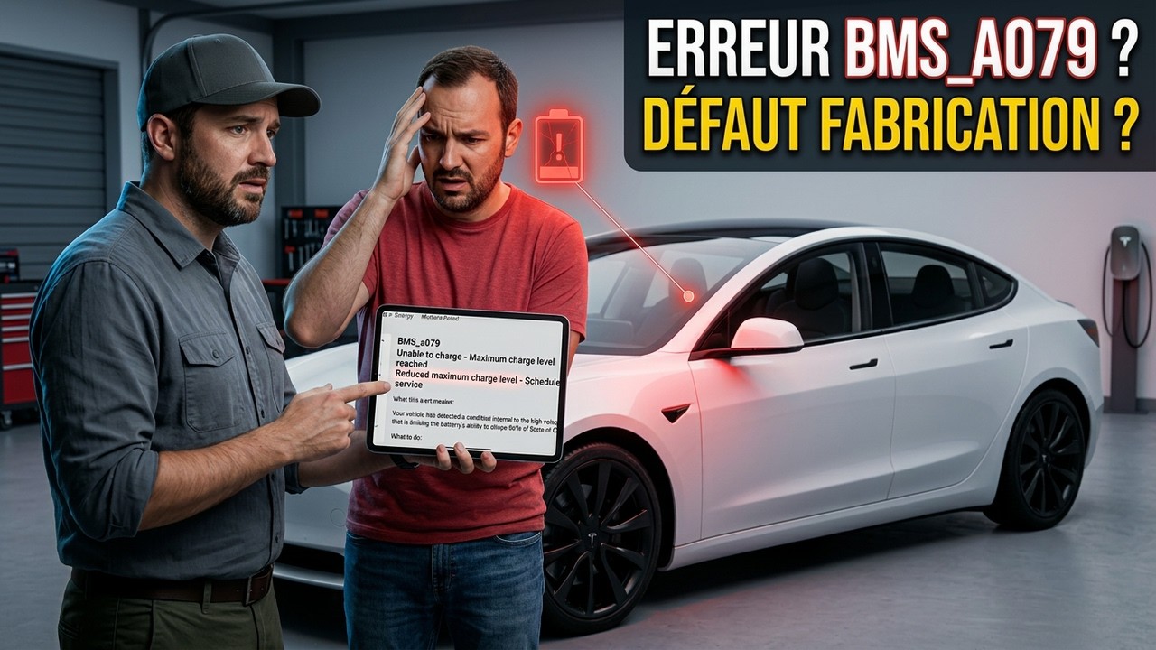 🚨Tesla Model 3 Performance 2021 : Pannes Batteries Panasonic HS répétées !