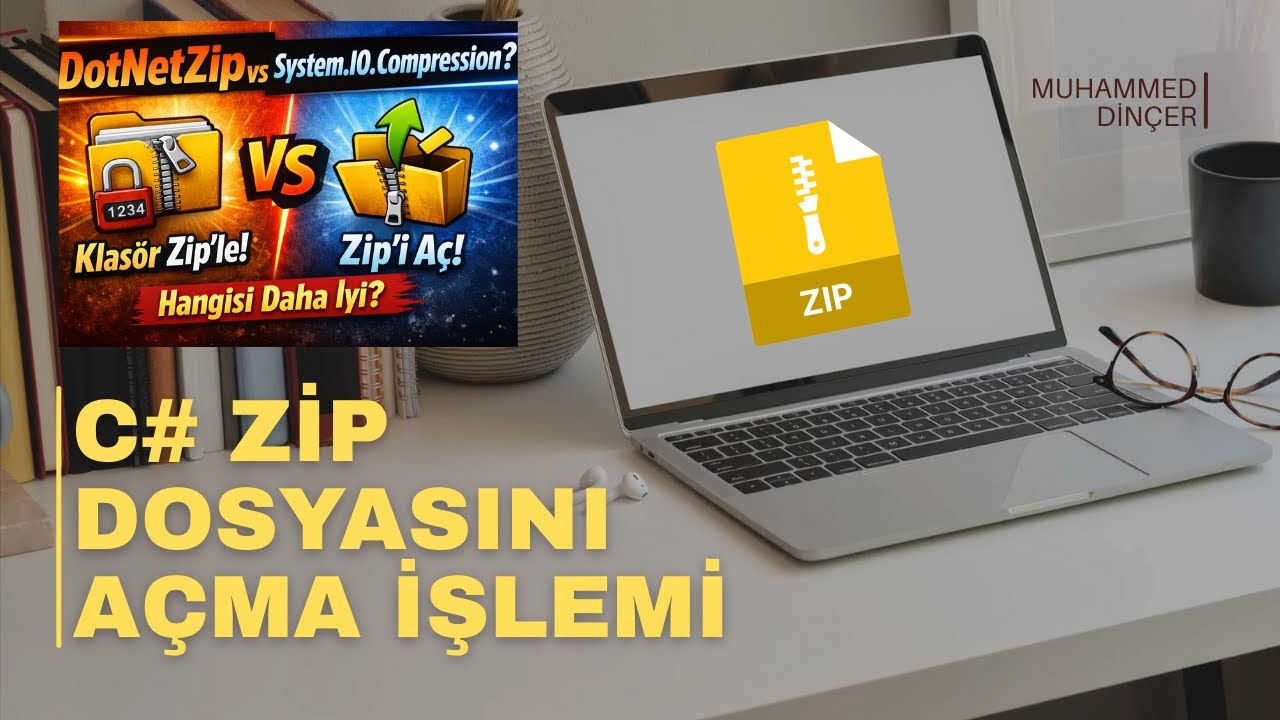 C# DotNetZip ile Klasör Zip’leme ve Açma (Basit Anlatım)
