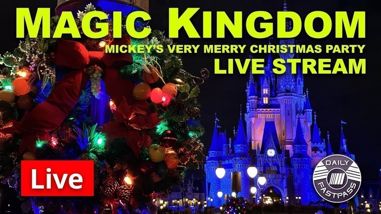 🔴 Live: Mickey’s Very Merry Christmas Party Magic Kingdom - Disney World Live Stream 11.13.2025