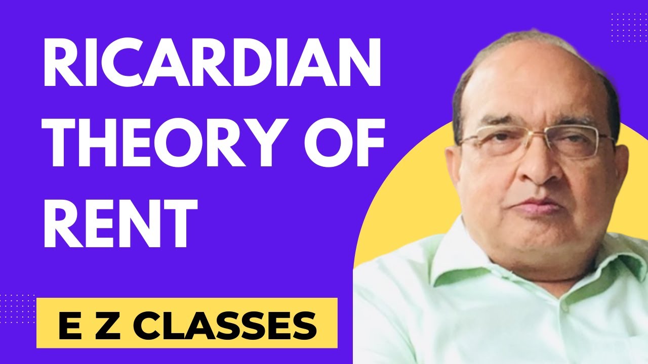 Ricardian Theory of Rent (HINDI)