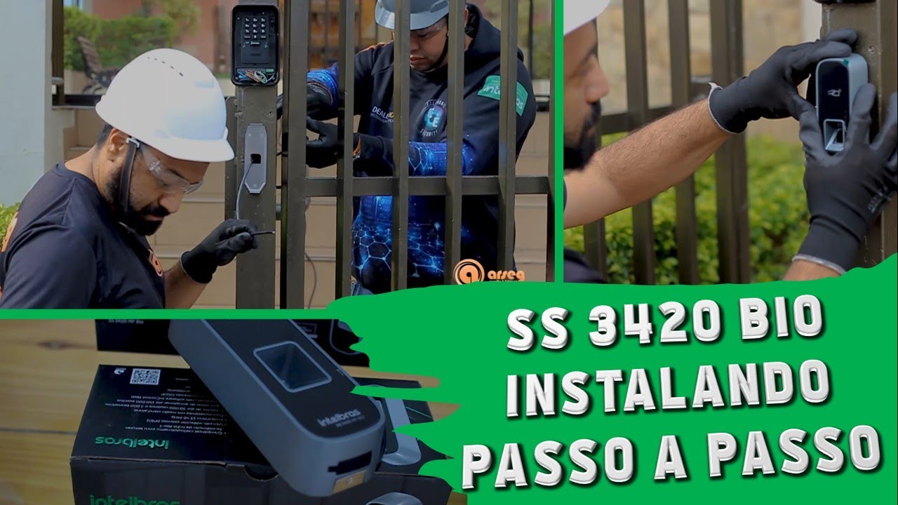 😶‍🌫️ Пошаговая установка запуска SS 3420 MF BIO #intelbras - Жизнь установщика #39