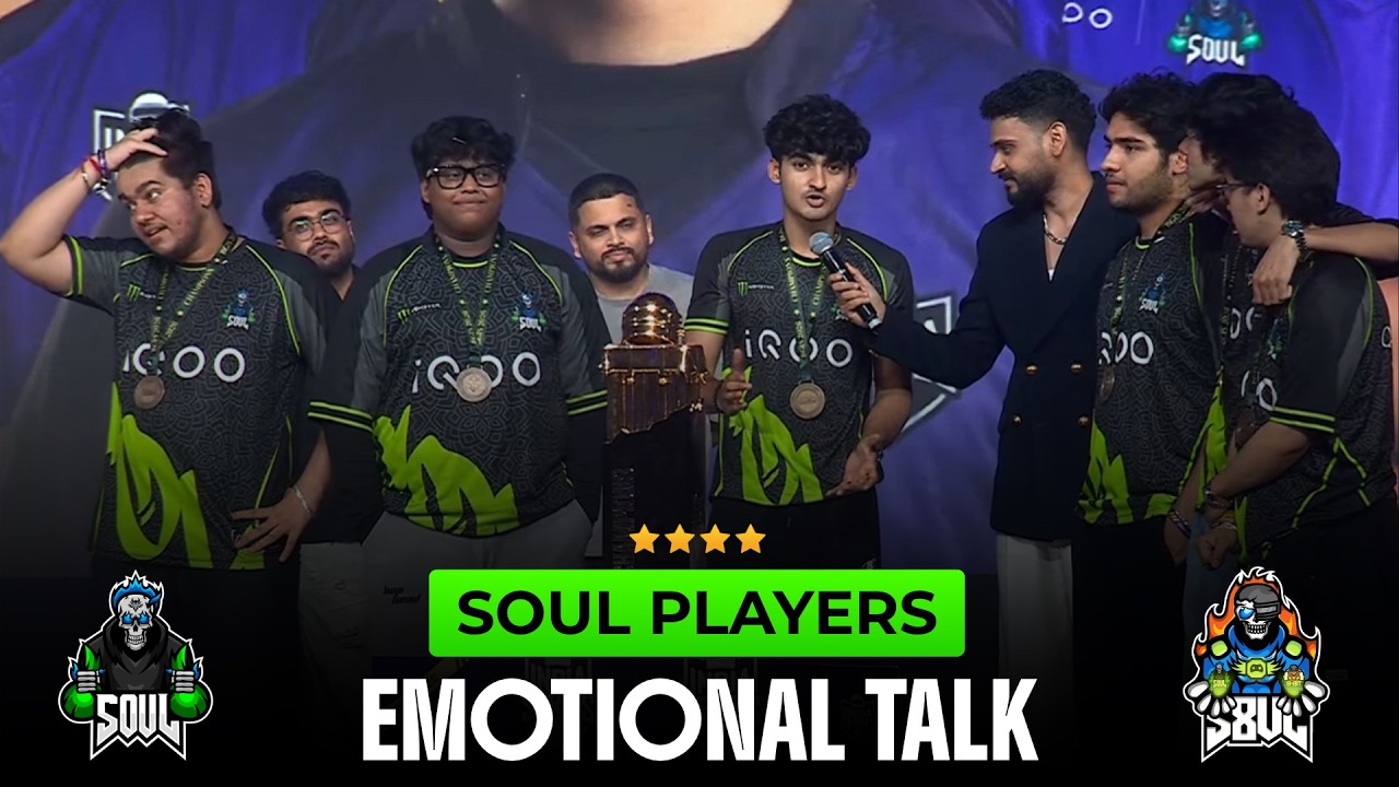 SouL Player Emotional Winning Speech at BGIS 2026 🏆