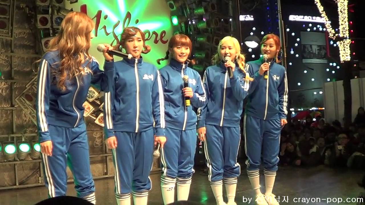 크레용팝 동대문 밀리오래 121201 2번파일
