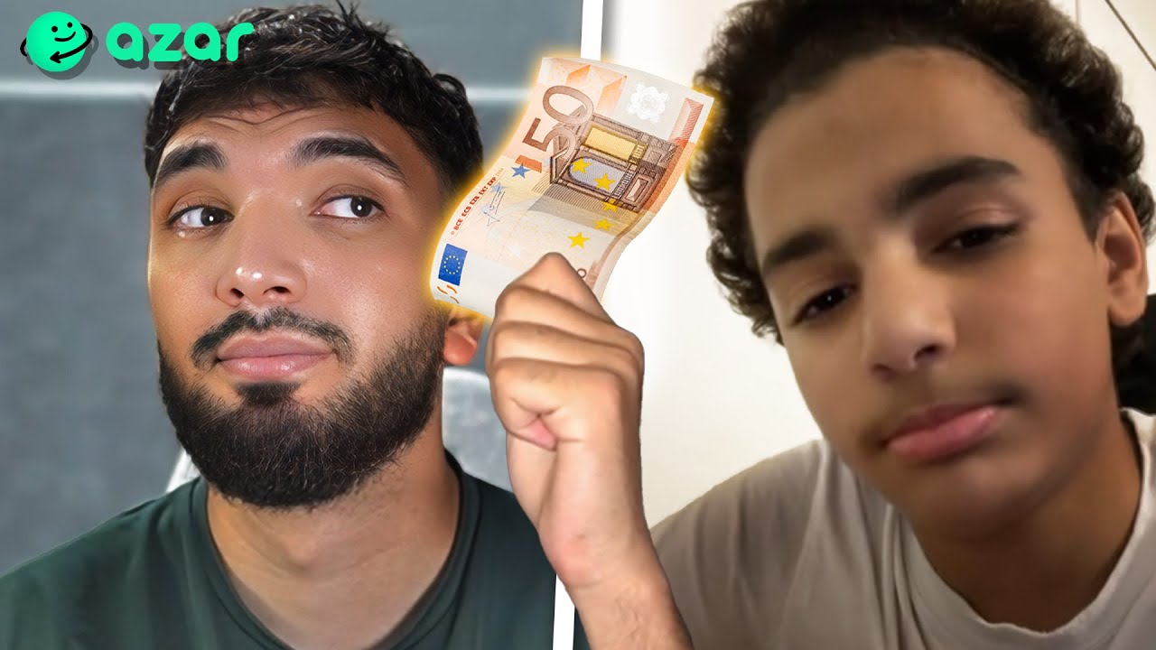 J’envoie 50€ à un petit qui m’insultait sur Azar 💸