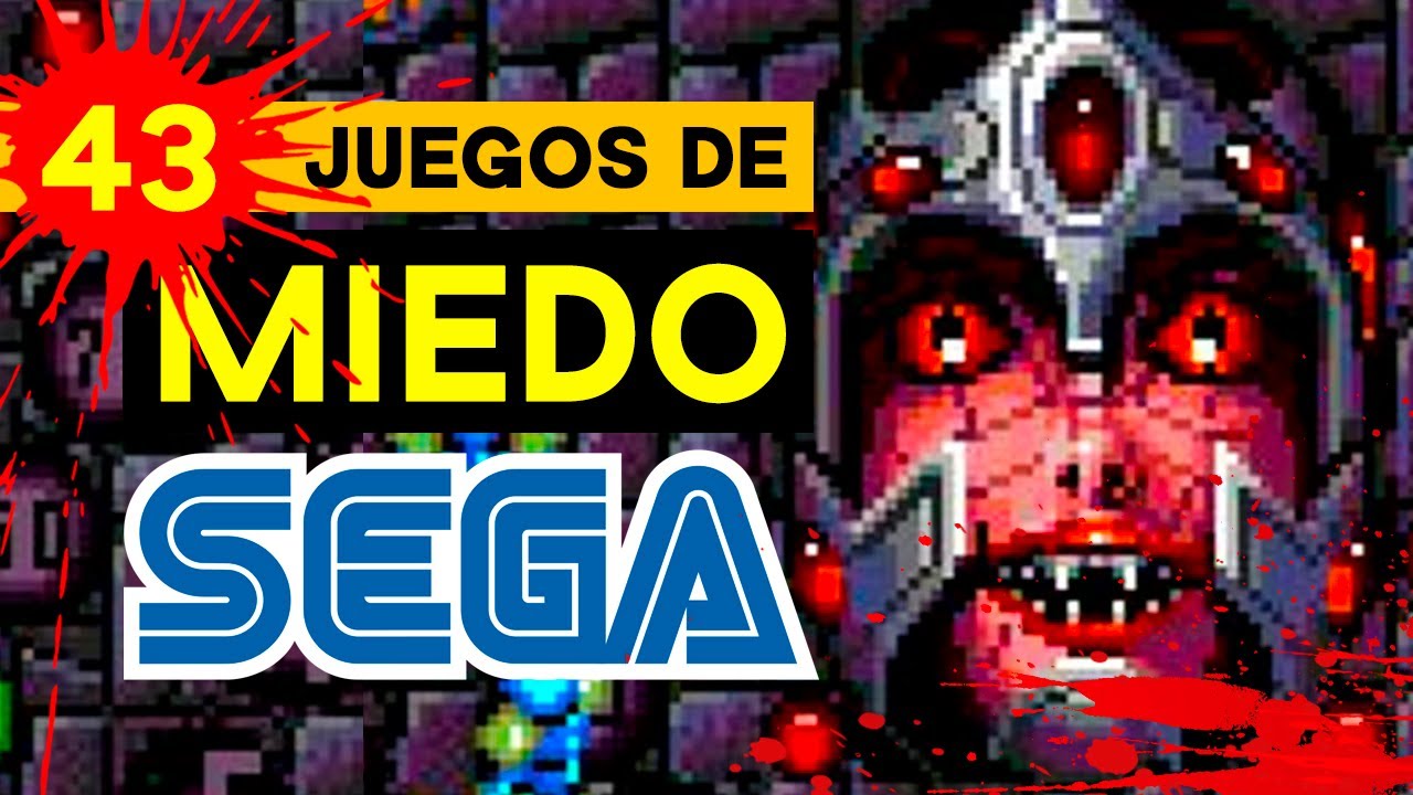 🔴 No solo SURVIVAL HORROR 🩸 43 JUEGOS de TERROR - MEJORES de MIEDO en SEGA GENESIS Mega Drive