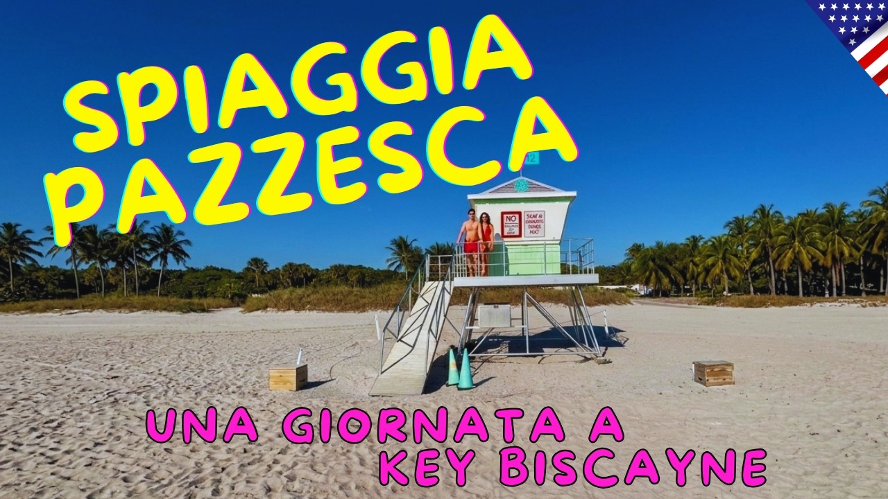 Scopriamo KEY BISCAYNE: mare caraibico a 15 minuti da MIAMI 🇺🇸