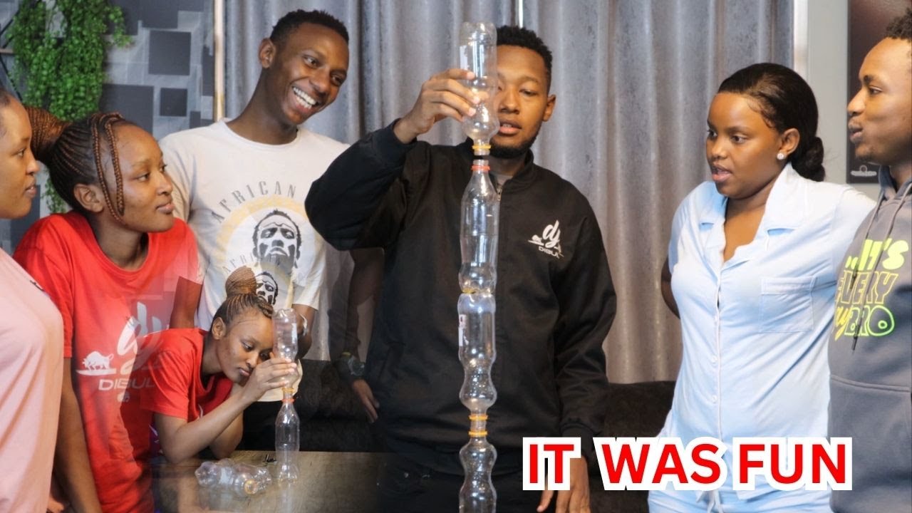 BALANCE THE BOTTLE CHALLENGE//WHICH TEAM ARE YOU SUPPORTING?