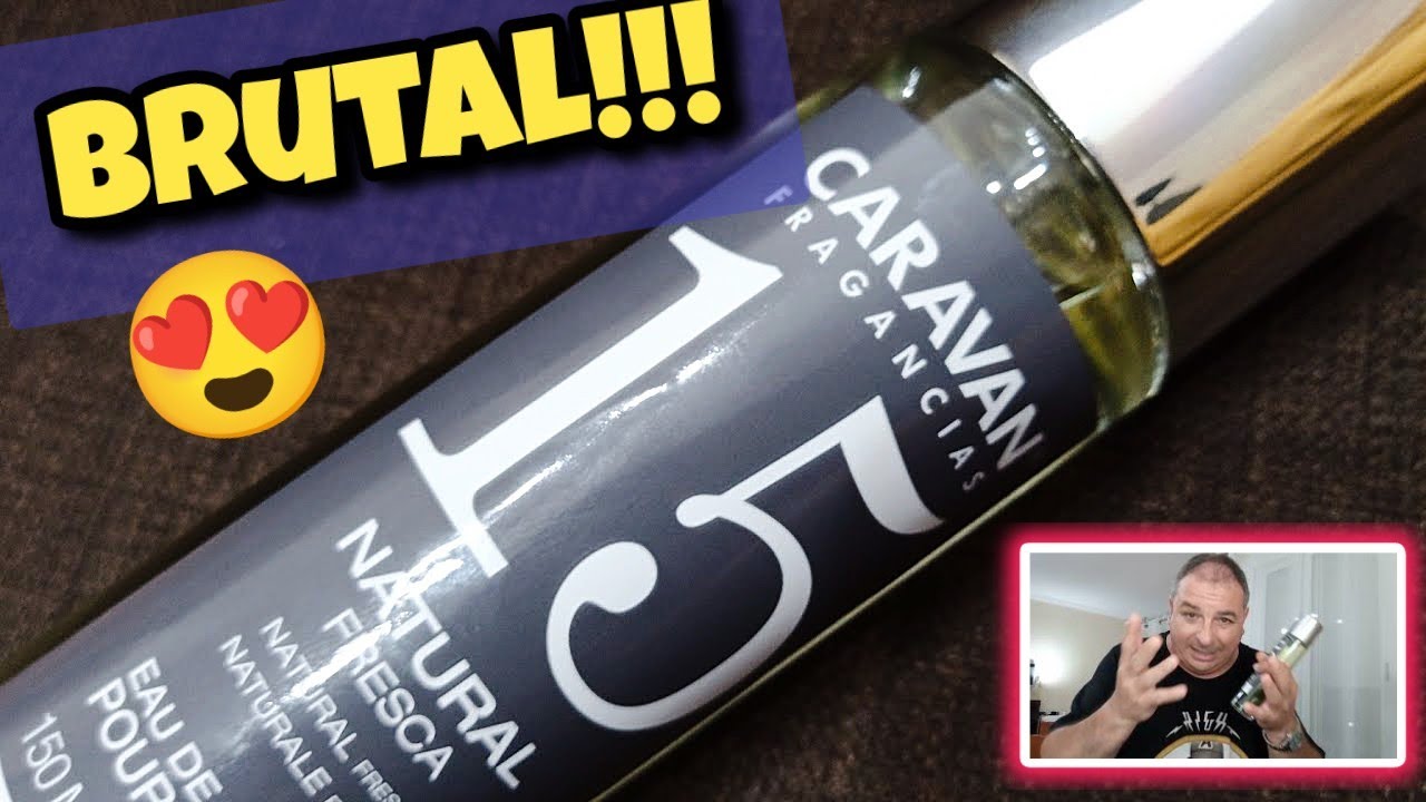 CARAVAN 15 para hombre eau de Parfum comparamos con Aqua Fresh de Lidl y Aqua Uomo de Saphir