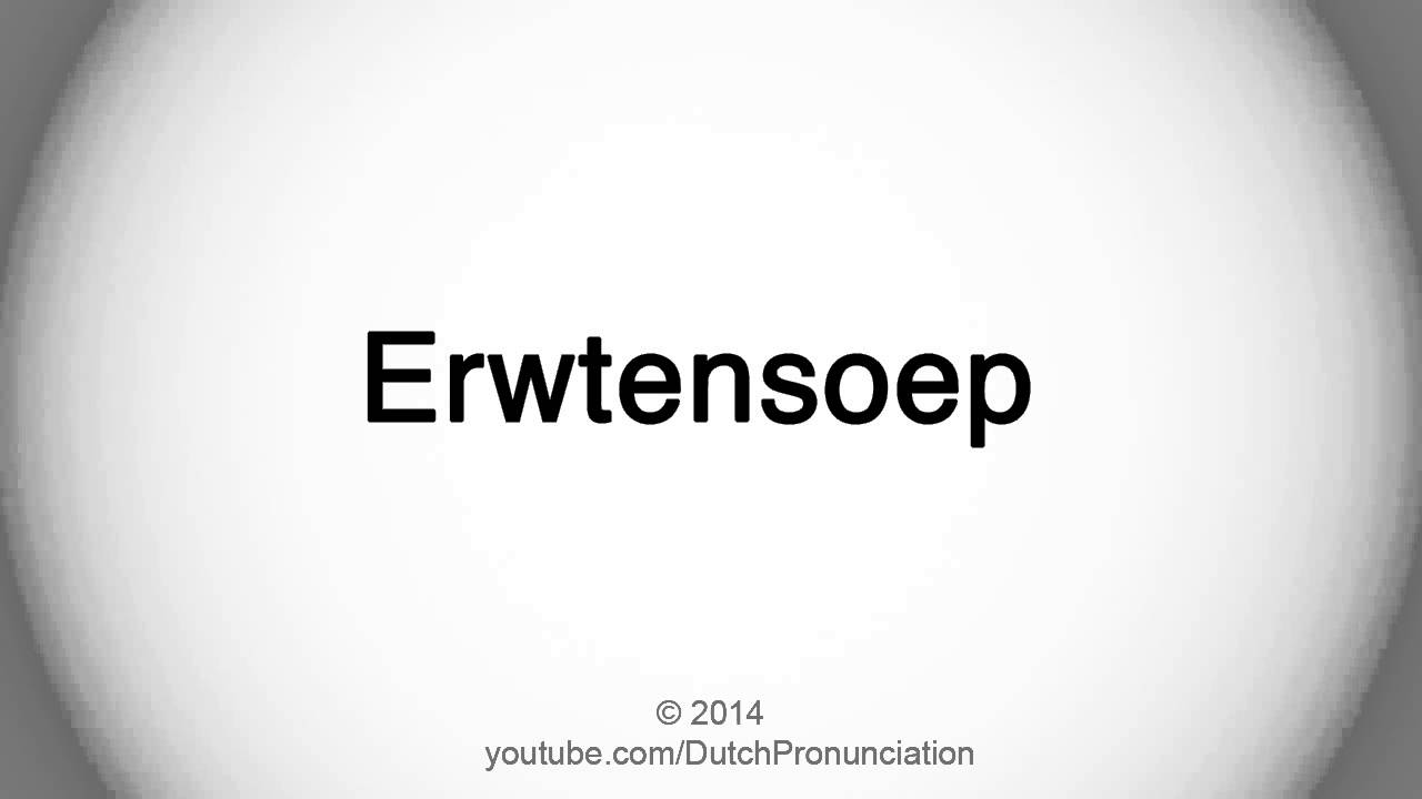 Erwtensoep