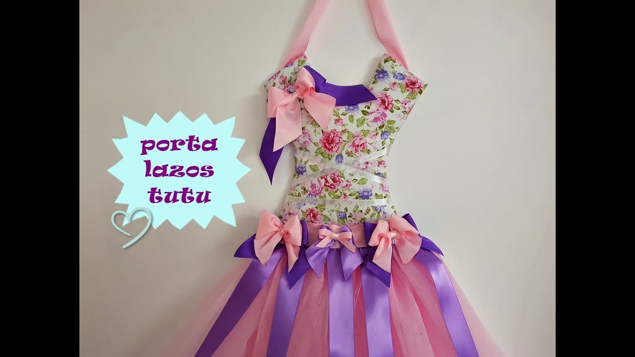 organizador de lazos / tutu