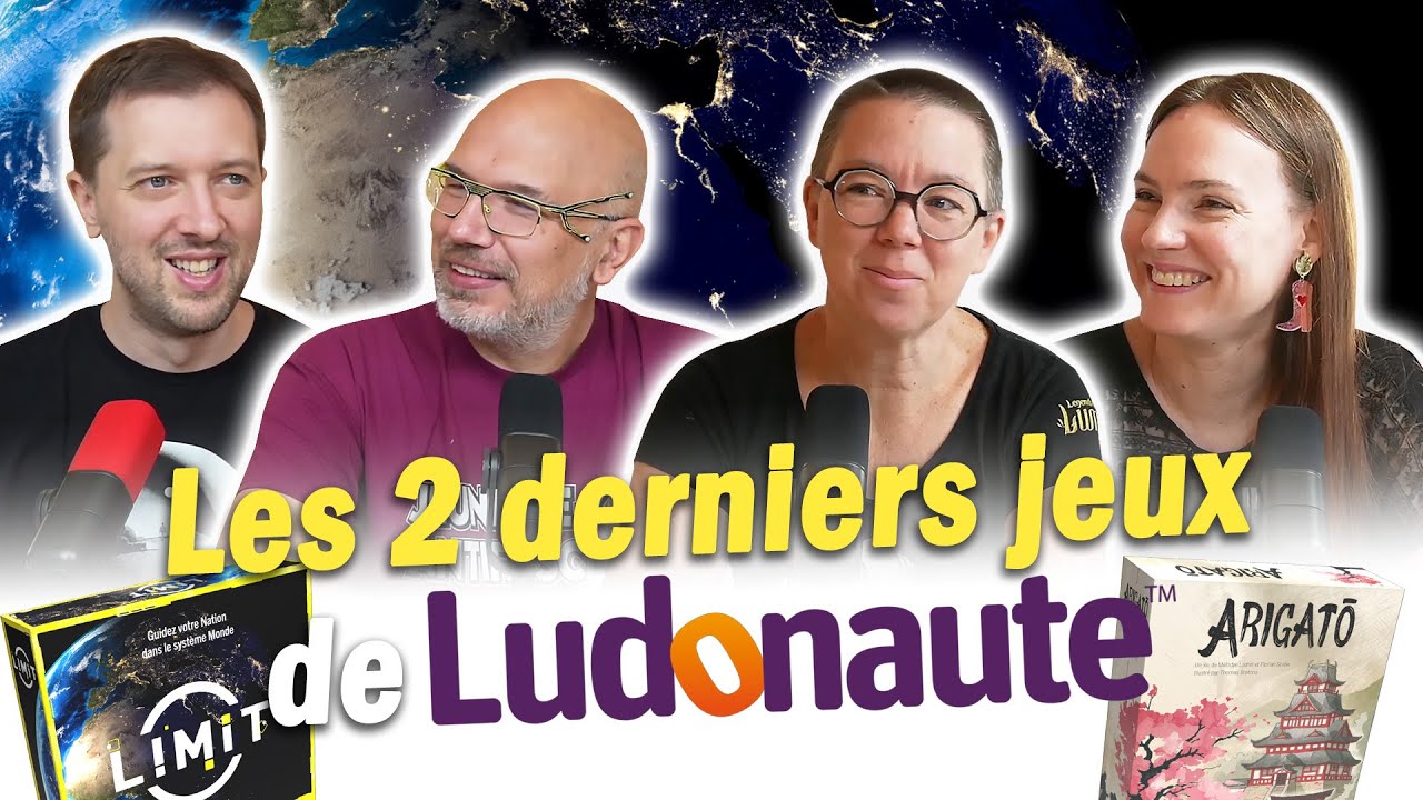 Les derniers jeux &eacute;dit&eacute;s par Ludonaute, la matinale
