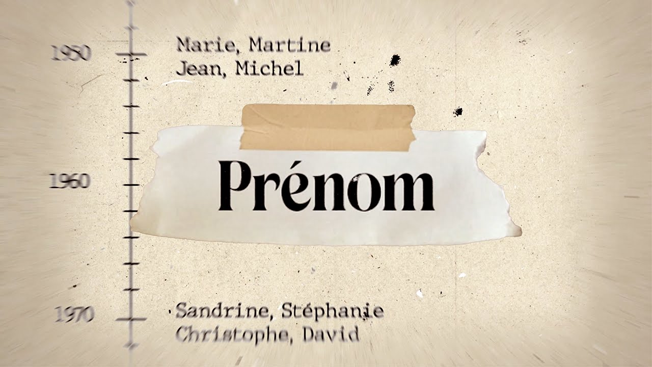 Pourquoi on a un PRÉNOM ?